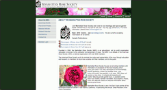 Desktop Screenshot of manhattanrosesociety.org